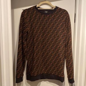 Fendi fabric made into sweater
